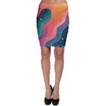 Art Abstract Pattern Bodycon Skirt