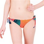 Art Abstract Pattern Bikini Bottoms