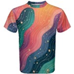 Art Abstract Pattern Men s Cotton T-Shirt