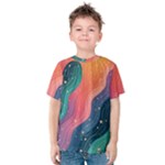 Art Abstract Pattern Kids  Cotton T-Shirt