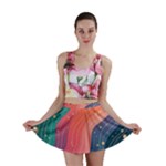 Art Abstract Pattern Mini Skirt