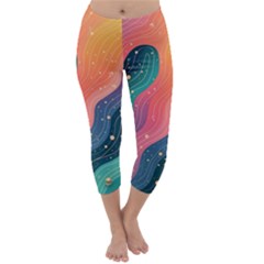 Capri Winter Leggings  Front