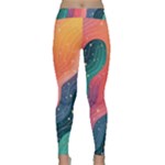 Art Abstract Pattern Classic Yoga Leggings