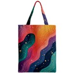 Art Abstract Pattern Zipper Classic Tote Bag