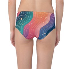 Mid-Waist Bikini Bottoms 