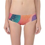 Art Abstract Pattern Classic Bikini Bottoms