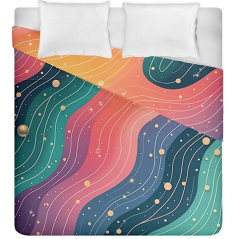 Art Abstract Pattern Duvet Cover Double Side (King Size) from ArtsNow.com