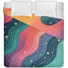 Art Abstract Pattern Duvet Cover Double Side (King Size) from ArtsNow.com