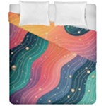 Art Abstract Pattern Duvet Cover Double Side (California King Size)