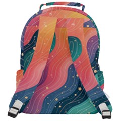 Rounded Multi Pocket Backpack 