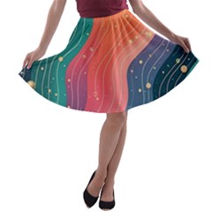 A-line Skater Skirt 