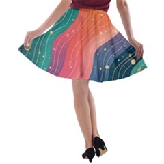 A-line Skater Skirt 