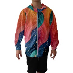 Kids  Hooded Windbreaker 