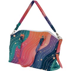 Canvas Crossbody Bag 