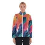 Art Abstract Pattern Women s Bomber Jacket