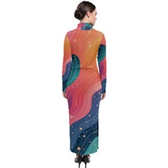 Turtleneck Maxi Dress 