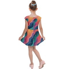 Kids  Cap Sleeve Dress 