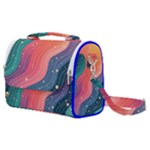 Art Abstract Pattern Satchel Shoulder Bag