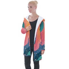 Longline Hooded Cardigan 