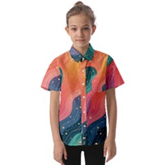 Kids  Short Sleeve Shirt 