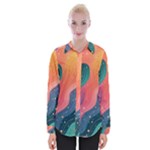 Art Abstract Pattern Womens Long Sleeve Shirt