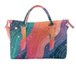 Art Abstract Pattern Carry-on Travel Shoulder Bag