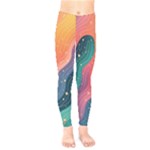 Art Abstract Pattern Kids  Leggings