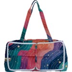 Art Abstract Pattern Multi Function Bag