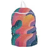 Art Abstract Pattern Foldable Lightweight Backpack