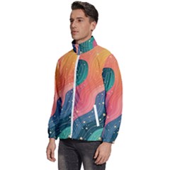 Men s High Neck Windbreaker 