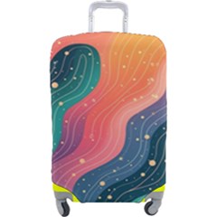 Art Abstract Pattern Luggage Cover (Large) from ArtsNow.com