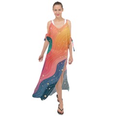 Maxi Chiffon Cover Up Dress 