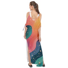 Maxi Chiffon Cover Up Dress 