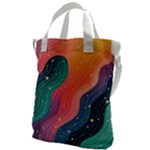 Art Abstract Pattern Canvas Messenger Bag