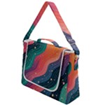 Art Abstract Pattern Box Up Messenger Bag