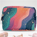 Art Abstract Pattern Make Up Pouch (Medium)