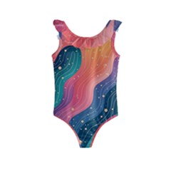 Kids  Frill Swimsuit 