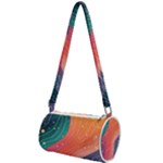 Art Abstract Pattern Mini Cylinder Bag