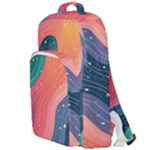 Art Abstract Pattern Double Compartment Backpack