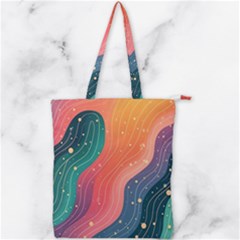 Double Zip Up Tote Bag 