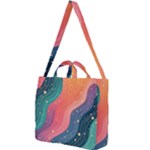 Art Abstract Pattern Square Shoulder Tote Bag