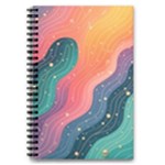 Art Abstract Pattern 5.5  x 8.5  Notebook