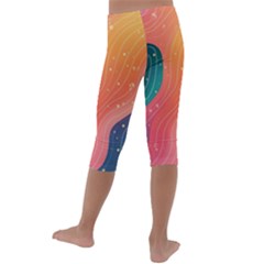 Kids  Lightweight Velour Capri Leggings  