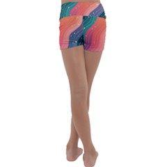 Kids  Lightweight Velour Yoga Shorts 