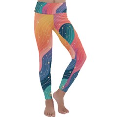 Kids  Lightweight Velour Classic Yoga Leggings 