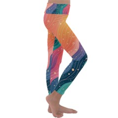 Kids  Lightweight Velour Classic Yoga Leggings 