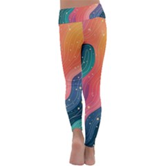 Kids  Lightweight Velour Classic Yoga Leggings 