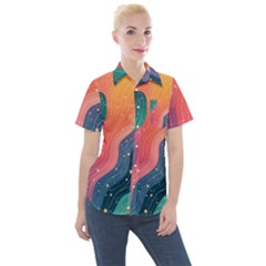 Women s Short Sleeve Pocket Shirt 