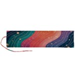 Art Abstract Pattern Roll Up Canvas Pencil Holder (L)