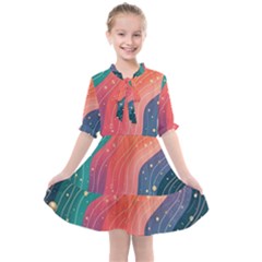 Kids  All Frills Chiffon Dress 